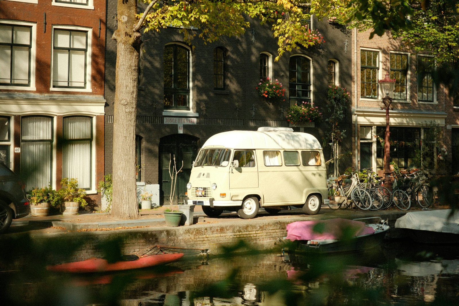 Camper van in Europe